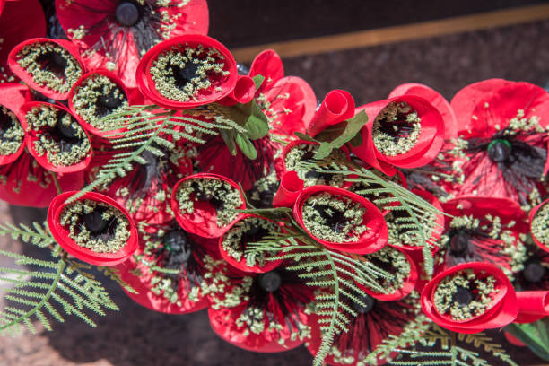 istock Floral Wreath Abstract 946345428