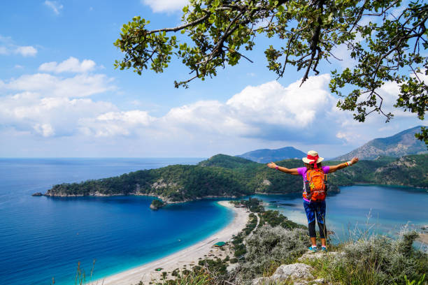 istock Walking in the Oludeniz. 946345634