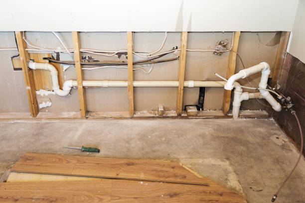 istock Plumbing and Electrical Wires in Kitchen Renovation Project 946353006