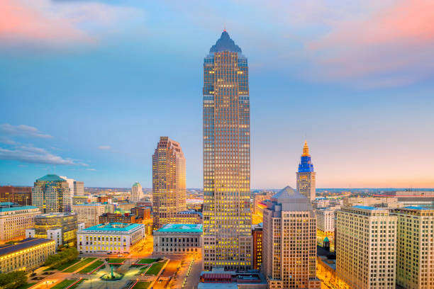 istock View of downtown Cleveland 946358038