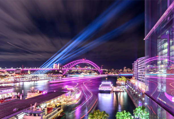 istock Vivid Sydney - Circular Quay 946388208