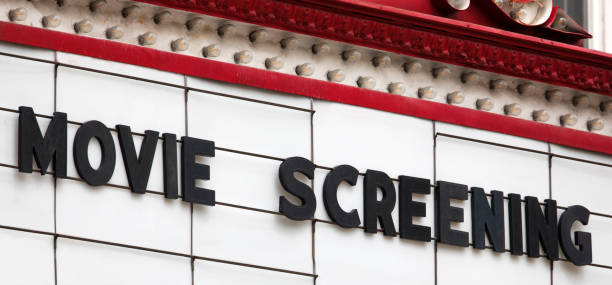 istock Movie Screening Theater Marquee Text 946389056