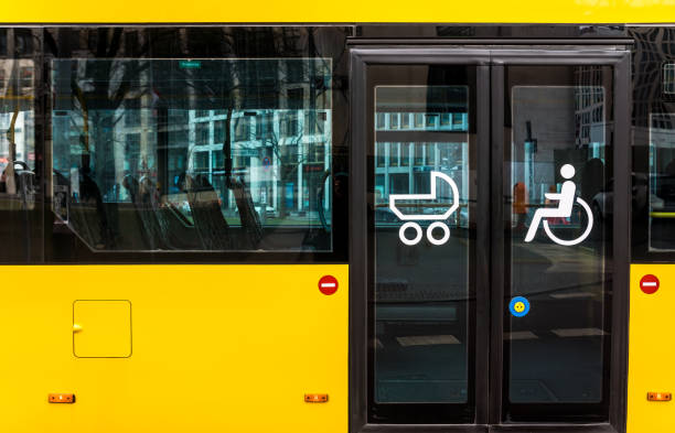 istock Full Frame Shot Of Yellow Bus 946389528