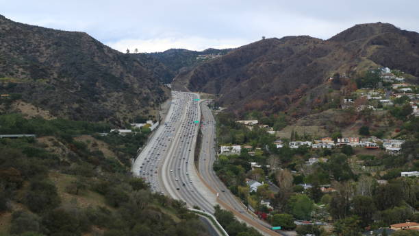 istock Busy Highway in Los Angeles 946424182