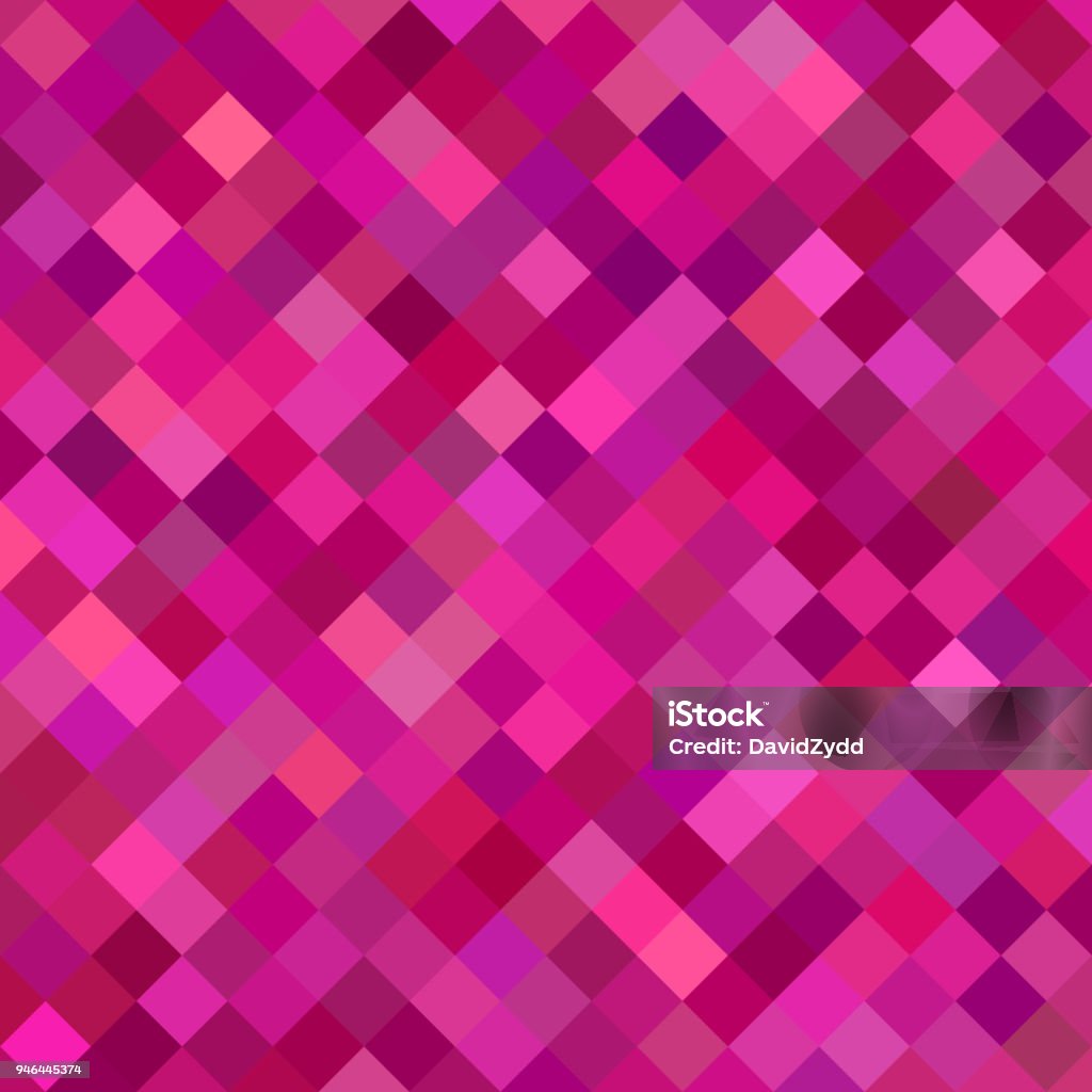 Pink Rsqare Pink Square Pattern Background Design Stock Illustration - Download ...