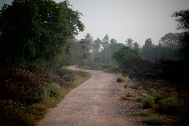 istock morning ride through Belthur village, karnataka 946450868