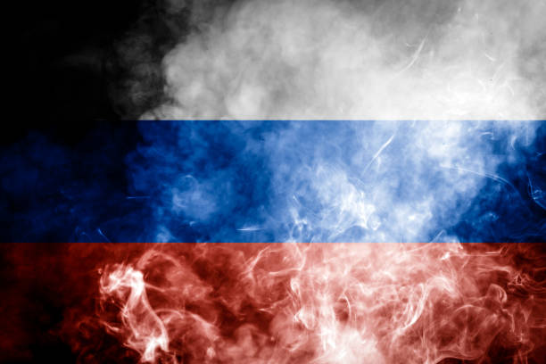 istock National flag of Russia 946451252