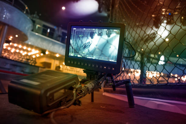 TV camera in recording
