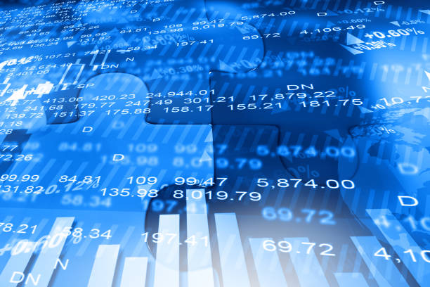 istock Stock market chart 946459590