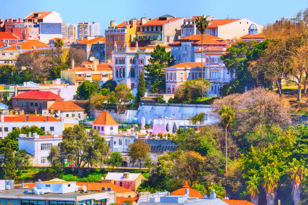 istock Lisbon, Portugal panoramic view 946464822