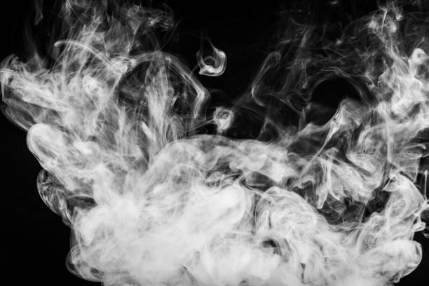 istock Background of smoke vape 946472810