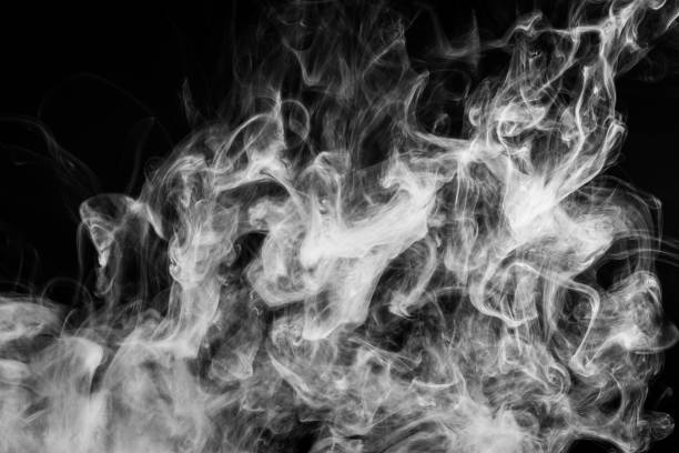 istock Background of smoke vape 946472920