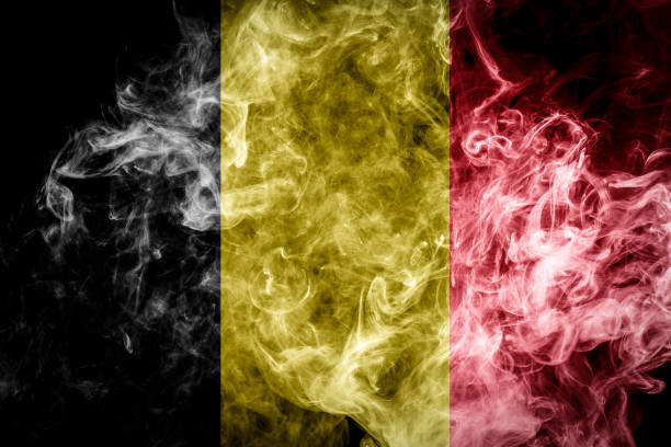 istock National flag of Belgium 946473094