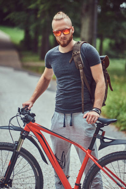 istock A handsome redhead male with a stylish haircut and beard dressed 946480696