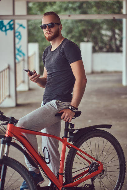 istock A handsome redhead male with a stylish haircut and beard dressed 946486762