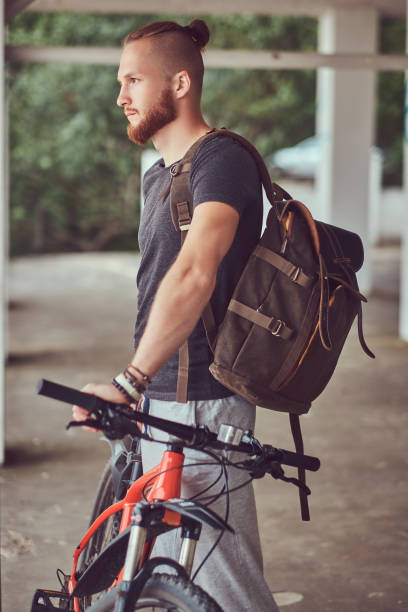 istock A handsome redhead male with a stylish haircut and beard dressed 946487036