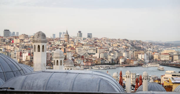istock Galata and Karakoy district in Istanbul, Turkey 946492564