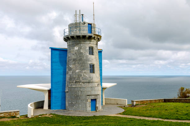 istock lighthouse at Matxitxako, Cape Bermeo, Vizcaya,  Spain 946495416