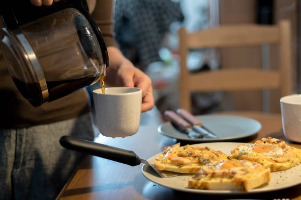 istock healthy breakfast: homemade toasted bread 946524998