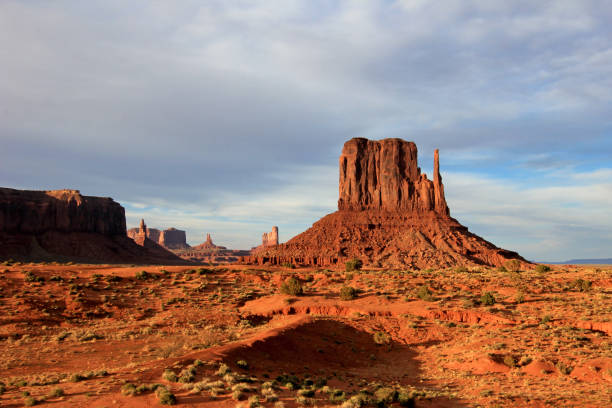 istock Monument Valley in beautiful twilight just before sunset, Utah 946532220