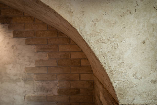 istock Vault and old vintage brick wall 946532896