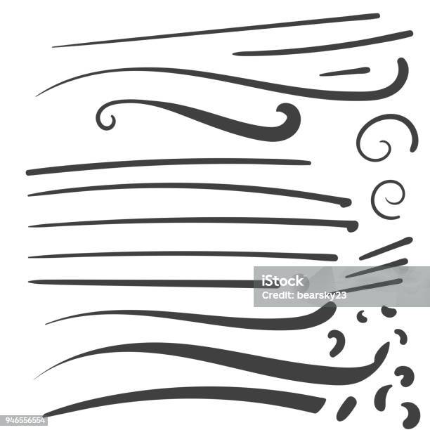 Black Squiggle Swoosh Text Font Tail Baseball Tshirt Design Stock Illustration - Download Image Now