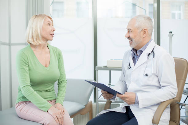 istock Patient talking to doctor 946568562