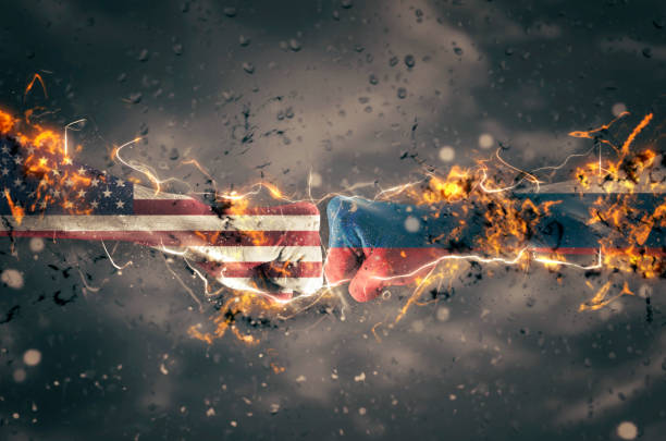 istock USA and Russia conflict 946575152
