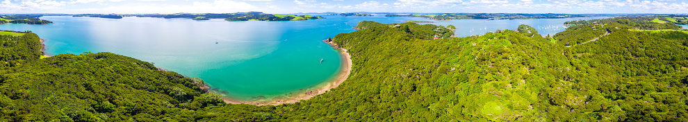 Bay of Islands aerial view / New Zealand
