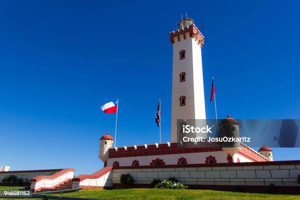 La Serena Lighthouse Chile Stock Photo - Download Image Now - La Serena, Chile, Lighthouse