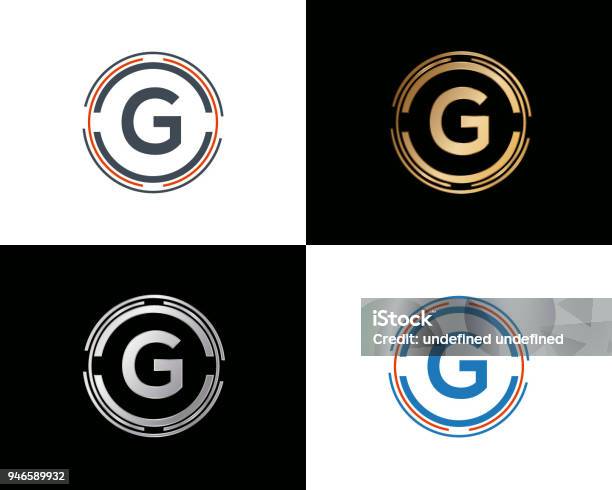 G Shape Icon G Circle Shape Vector Design Stock Illustration - Download Image Now ...