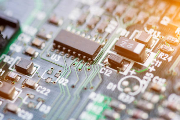 istock Abstract,close up of Mainboard Electronic computer background. (logic board,cpu motherboard,Main board,system board,mobo) 946593602