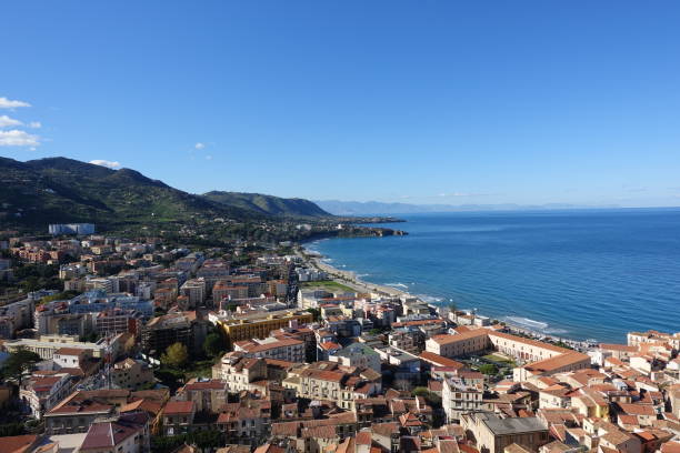 istock cefalu travel, mountain and beach 946593828