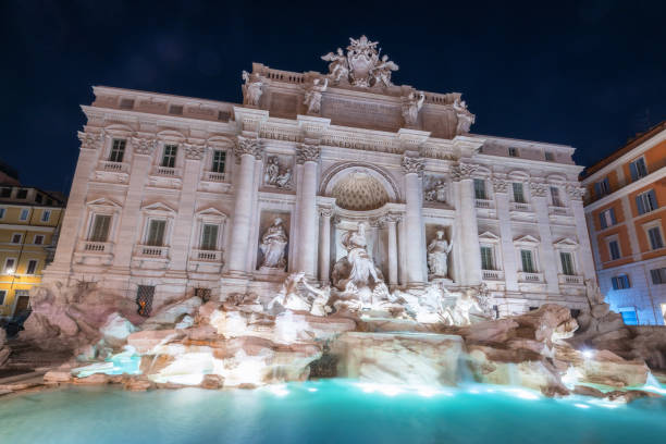 istock Trevi Fountain in Rome , Italy 946597326