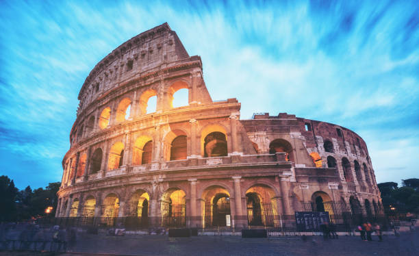 istock Colosseum in Rome, Italy - Long Exposure Shot 946597464