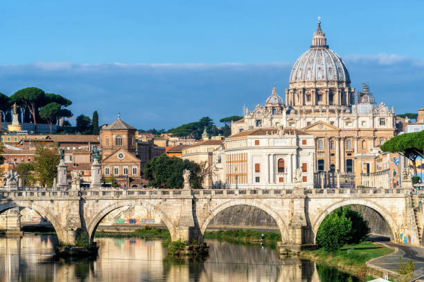 istock Rome Skyline with St Peter Basilica of Vatican 946597598