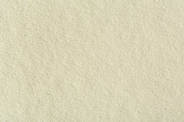 Recycled paper texture background in light cream sepia color ton
