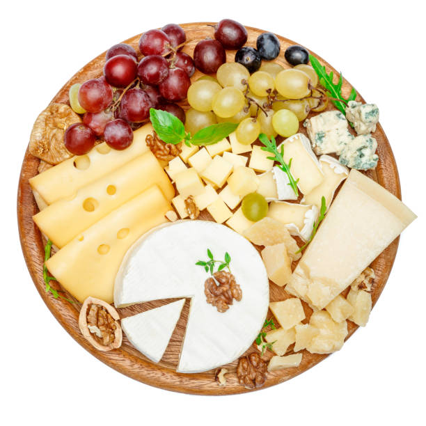istock various types of cheese on wooden cutting board 946617664
