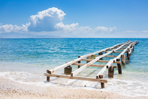 istock Old Wooden Pier 946637256