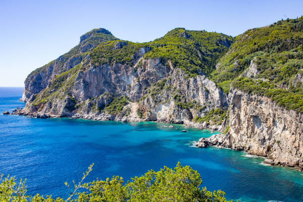 istock Aerial Greek Cove 946637668