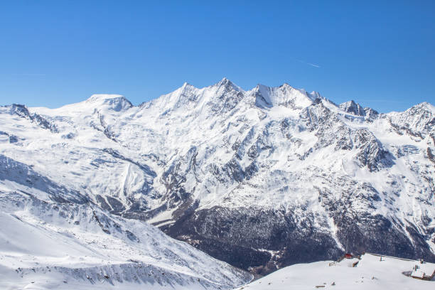 istock The mountain range in Saas Fee, Switzerland 946662086