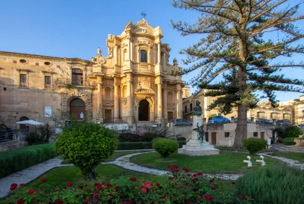 Church of San Domenico in Noto, Sicily, Italy