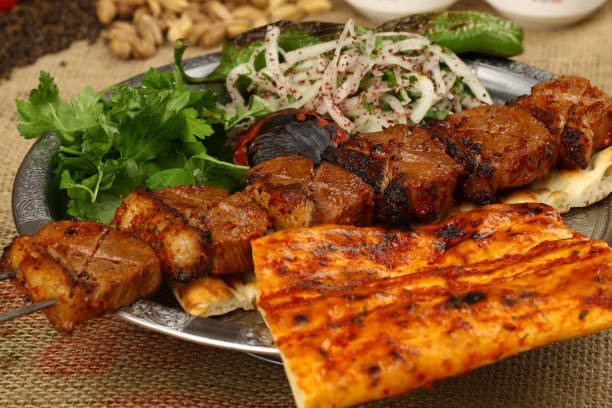 istock BBQ Beef Steak Skewers 946666118