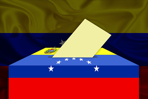 Election in VENEZUELA - voting at the ballot box