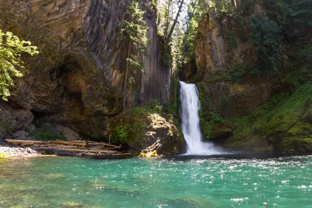 Photo of Toketee falls, Oregon