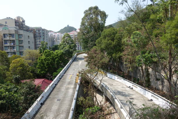 istock road in hongkong 946692826