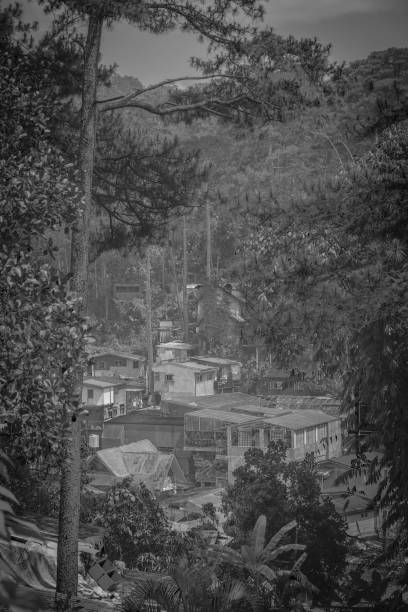 istock Black and white over Baguio City 946702882