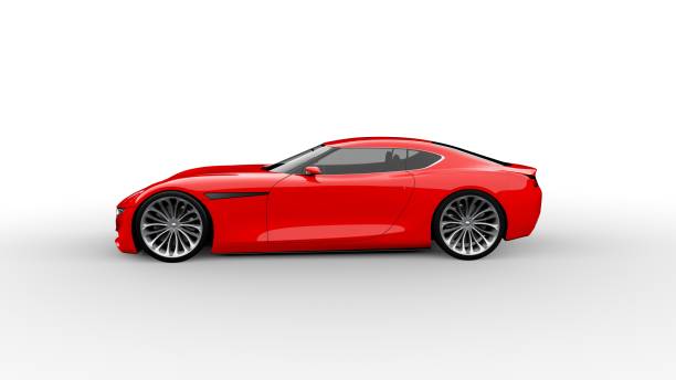 istock red sportscar studio shot 946706146