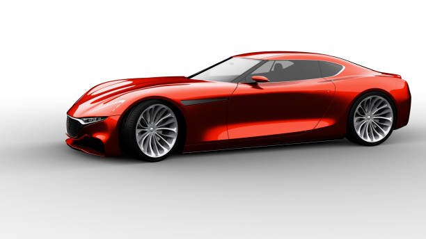 istock red sportscar studio shot 946706152