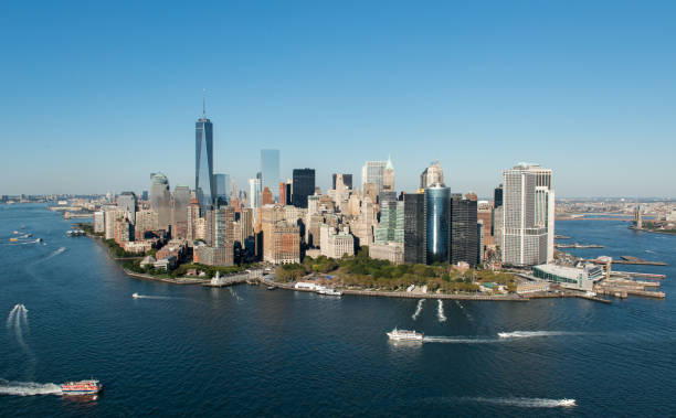 istock Aerial View of Manhattan, New York 946719344